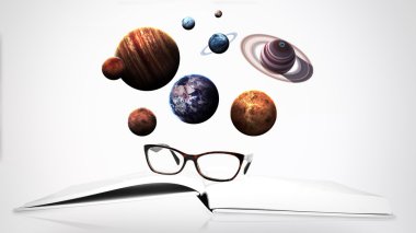 Solar system planets, pluto and sun in highest quality and resolution. Elements of this image furnished by NASA clipart