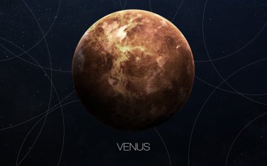 Venüs - güneş sisteminin gezegenleri yüksek çözünürlüklü görüntüler sunuyor. NASA tarafından döşenmiş bu görüntü öğelerini.