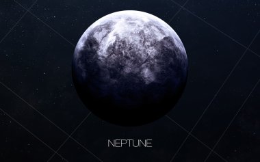 Neptün - güneş sisteminin gezegenleri yüksek çözünürlüklü görüntüler sunuyor. NASA tarafından döşenmiş bu görüntü öğelerini.