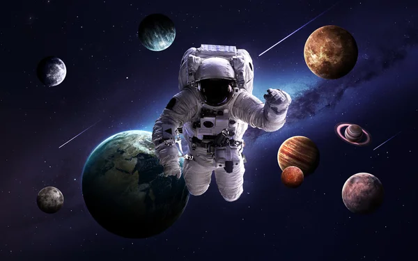 High resolution images presents planets of the solar system. This image elements furnished by NASA. — Stock Photo, Image