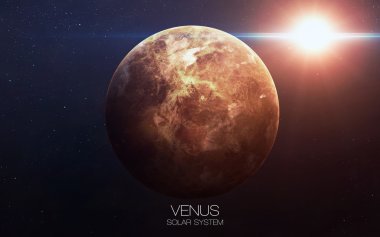 Venüs - güneş sisteminin gezegenleri yüksek çözünürlüklü görüntüler sunuyor. NASA tarafından döşenmiş bu görüntü öğelerini.