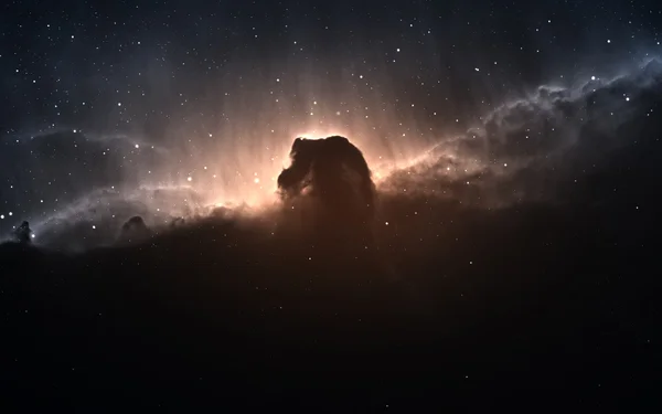 La Nebulosa Testa di Cavallo. Elementi di questa immagine forniti dalla NASA — Foto Stock