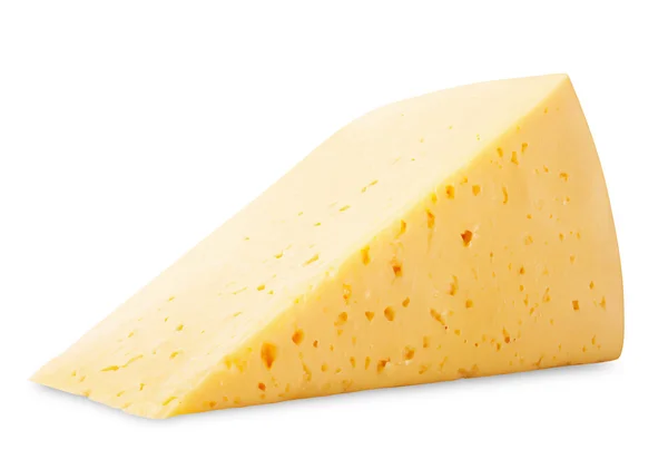 Formaggio isolato — Foto Stock