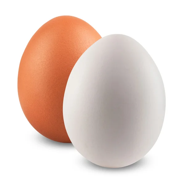 2 つの卵 — ストック写真
