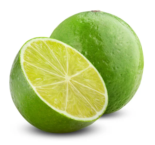 En halv lime — Stockfoto