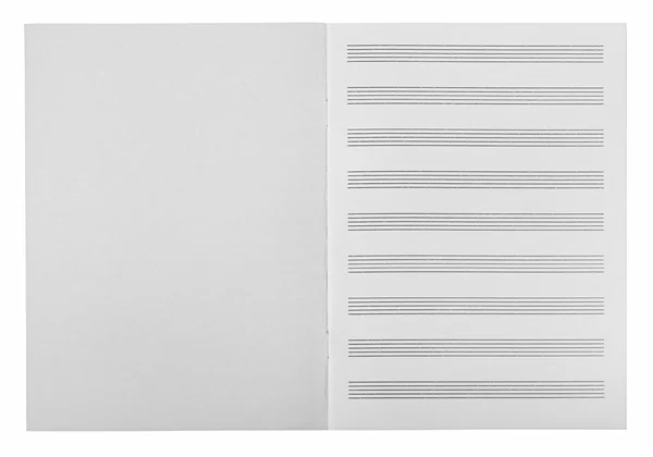 Notas musicais — Fotografia de Stock