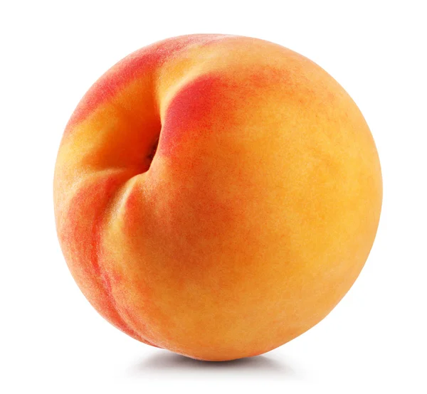 Peach isolerade — Stockfoto