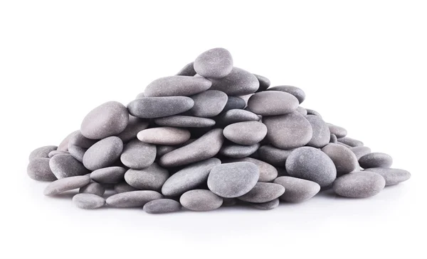 Group   stones isolated — Stock Photo, Image