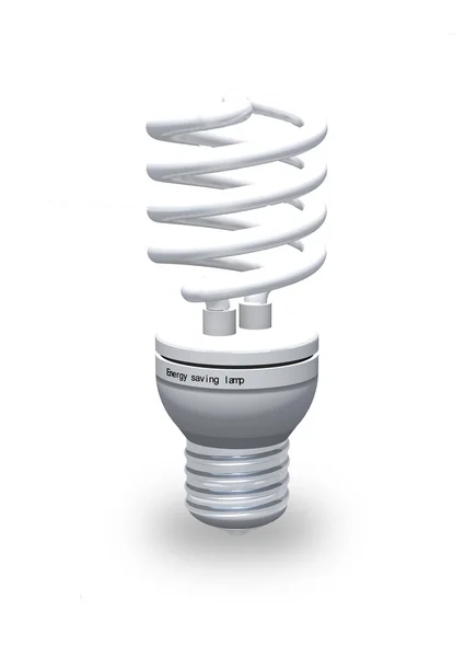 Moderna lampada a risparmio energetico . — Foto Stock