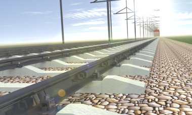 tren ve demiryolları.