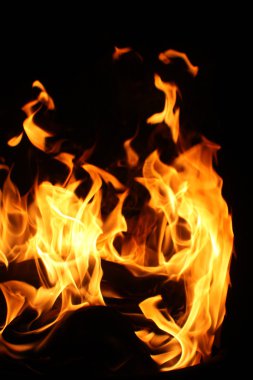 Loderndes feuer