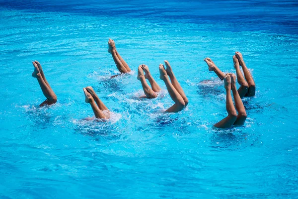 Équipe de natation synchronisée — Photo