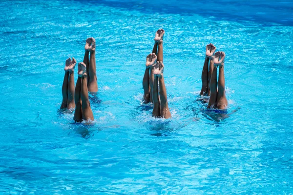 Équipe de natation synchronisée — Photo