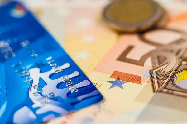 Geld einfach auf Karte laden — Stockfoto