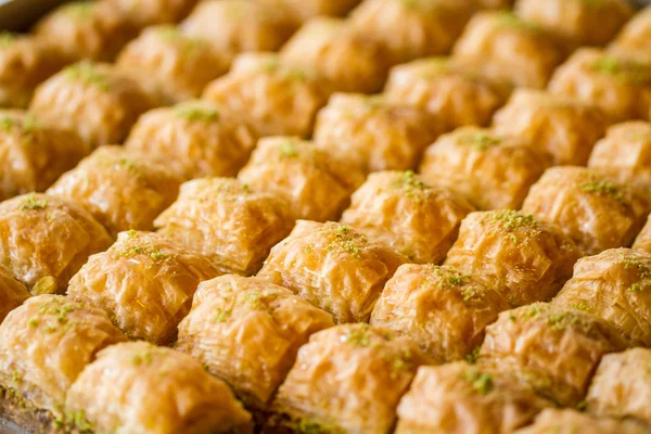 Turkse zoete baklava — Stockfoto