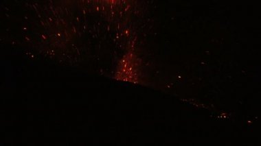 Kapat aralığı Night Shot: Tungurahua volkanın patlama gece
