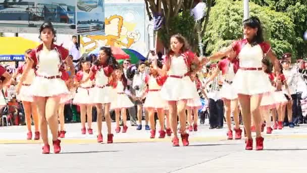 Desfile de Banos De Agua Santa Parte 3 — Vídeos de Stock