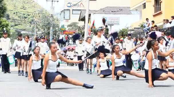 Desfile de Banos De Agua Santa Parte 12 — Vídeos de Stock