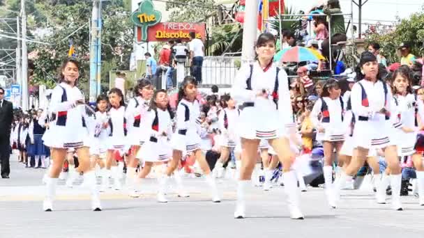 Banos De Agua Santa Parade Parte 9 — Video Stock