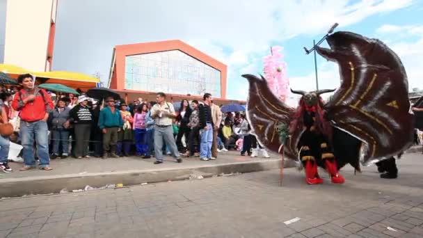 Diabladas de Pillaro część 17 — Wideo stockowe