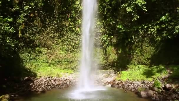 Водопад Ола Вида — стоковое видео