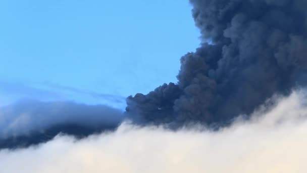 Atividade Vulcão Tungurahua — Vídeo de Stock