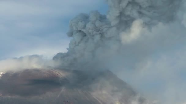 Tungurahua volkan Erüpsiyonu — Stok video