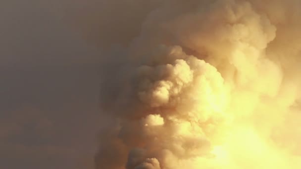 Vulcano Tungurahua Potente eruzione — Video Stock