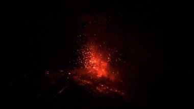 Tungurahua Erüpsiyonu gece