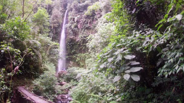 Водопад Ола Вида — стоковое видео