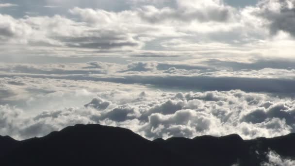 Disparo a gran altitud en cordillera de los Andes — Vídeos de Stock