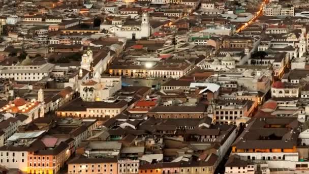 Quito Capital Panoramica — Video Stock