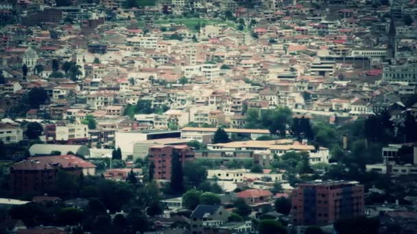 Centro Histórico de Cuenca — Vídeo de Stock