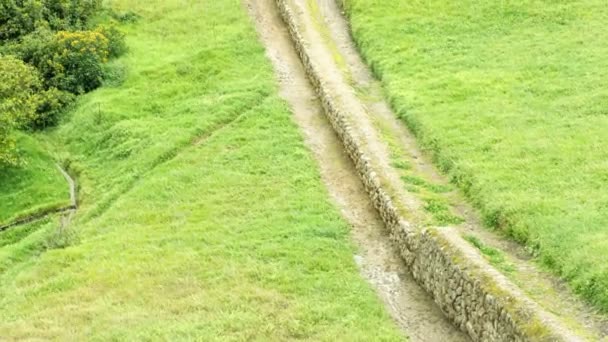 Rovine del sito archeologico Ingapirca in Ecuador — Video Stock