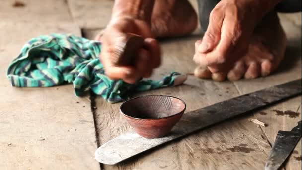 Pottery Making Twenty-Sixth Part — Stock Video