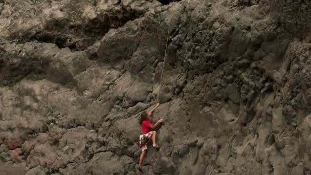 En hızlı tırmanma zaman atlamalı — Stok video