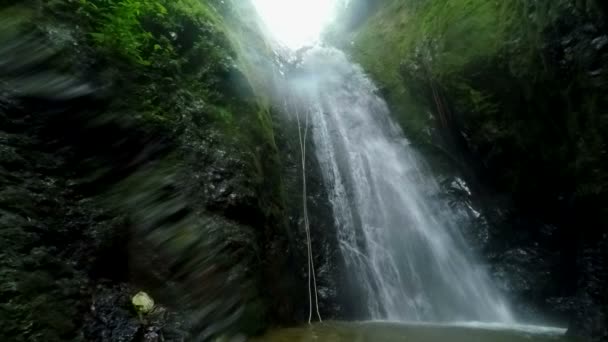 Водоспад Повільний рух — стокове відео