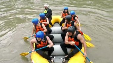Beyaz su Rafting botu iplik