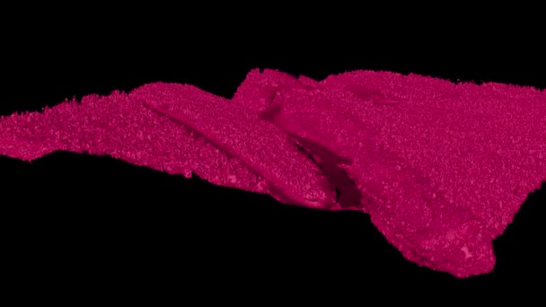 Modelo Elevación Digital Dem Visualización Imágenes Ortorectificadas Fractura Geológica Área — Vídeos de Stock