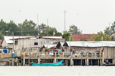 Countryside Harbor On Ecuadorian Coast