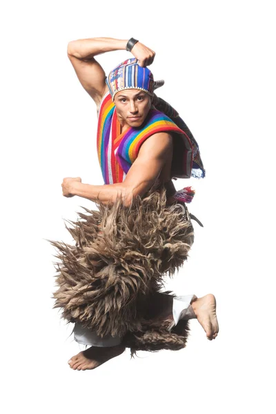 Национальный костюм Эквадора — стоковое фото