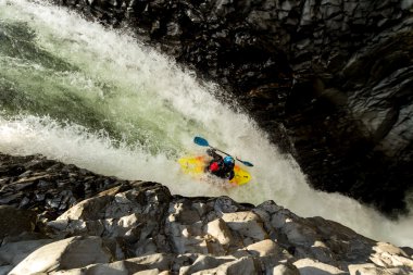 Ekvador'da Kayak aşırı
