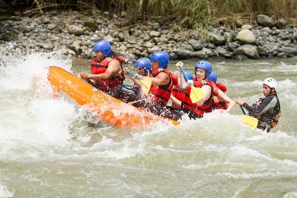 Rafting sul fiume Whitewater — Foto Stock