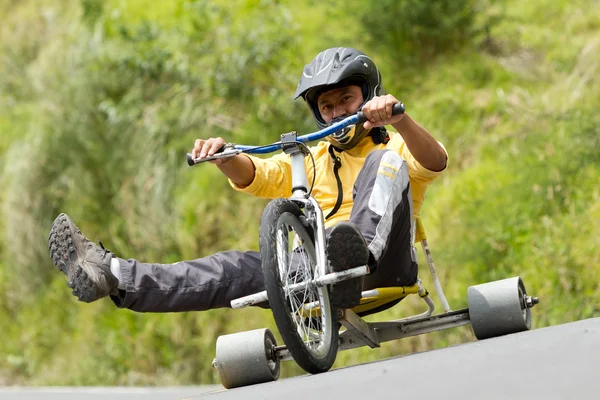 Extreme Sport Trike drijven — Stockfoto