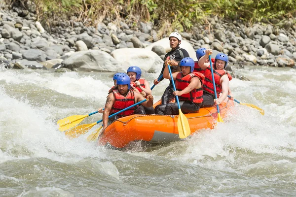 Rzeki Whitewater Rafting — Zdjęcie stockowe