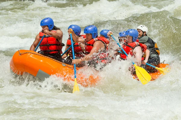 Rafting sul fiume Whitewater — Foto Stock