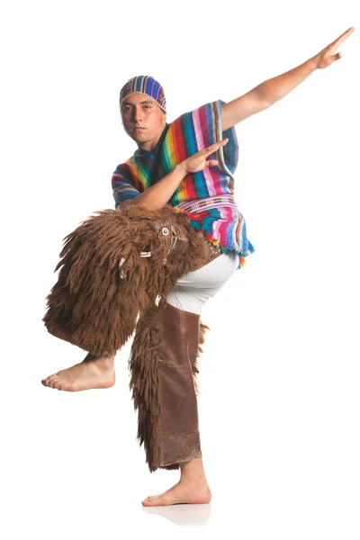 Национальный костюм Эквадора — стоковое фото
