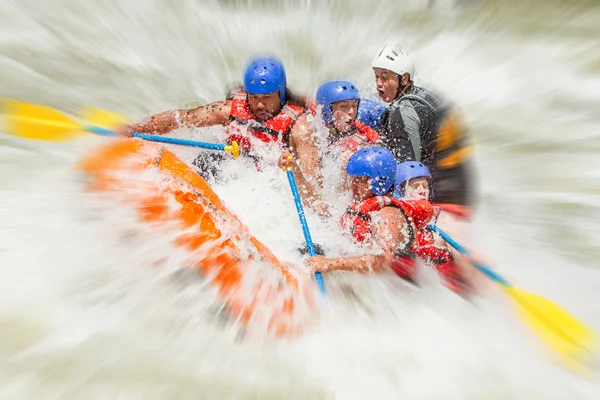 Whitewater River Rafting — Stockfoto