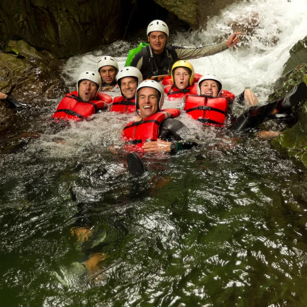 Autentiska Canyoning resa — Stockfoto