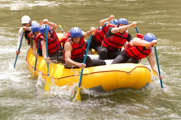 Abenteuer Wildwasser — Stockfoto